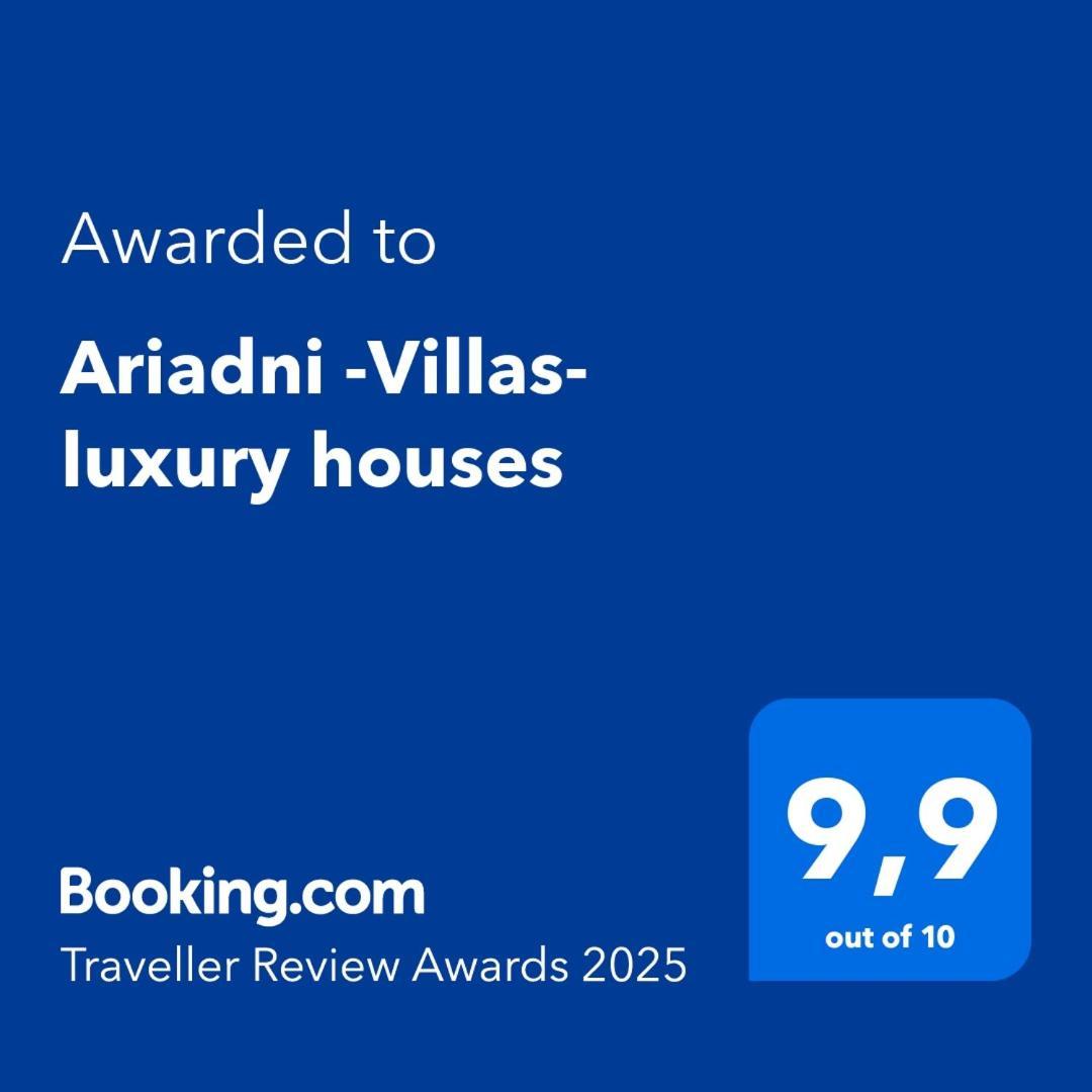 Ariadni -Villas- Luxury Houses Kriopigi Exteriér fotografie